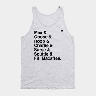 Main Force Patrol Roster Tank Top